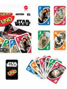 Mattel UNO Star Wars Edition Card Game Box Set Gift